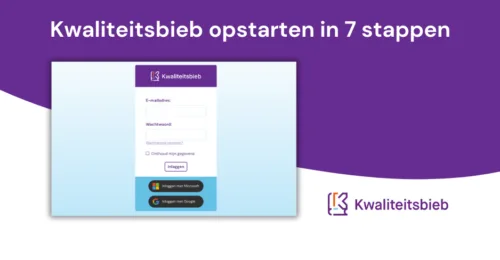 Kwaliteitsbieb opstarten in 7 stappen