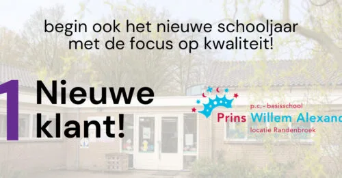 Wij hebben weer een school blij gemaakt met Kwaliteitsbieb!