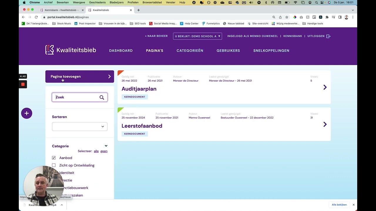 YouTube video player